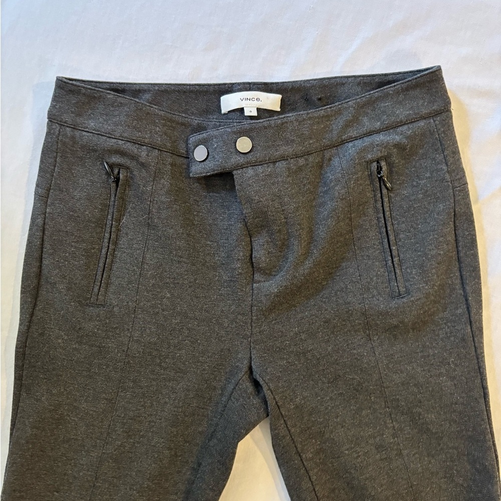 Vince Charcoal Grey Skinny Pants